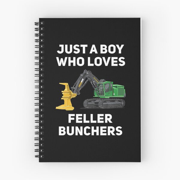 Item preview, Feller Buncher Just A Boy Who Loves Funny Tree Logging designed and sold by elihletoriong.