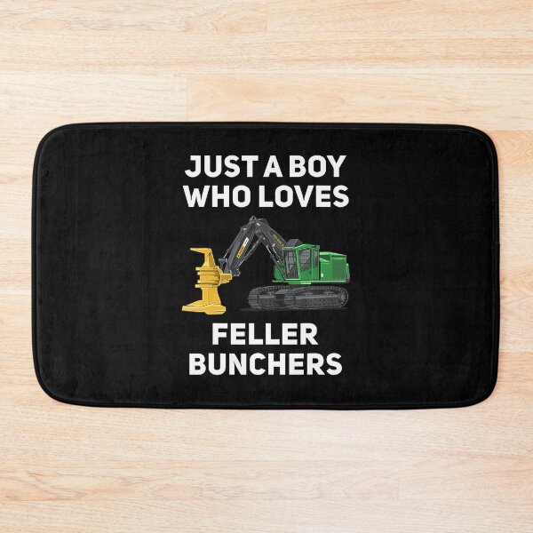 Item preview, Feller Buncher Just A Boy Who Loves Funny Tree Logging designed and sold by elihletoriong.