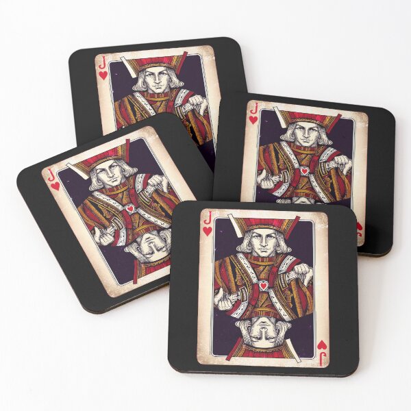 Item preview, Jack of Hearts Playing Card Vintage Look designed and sold by DelynCreates.