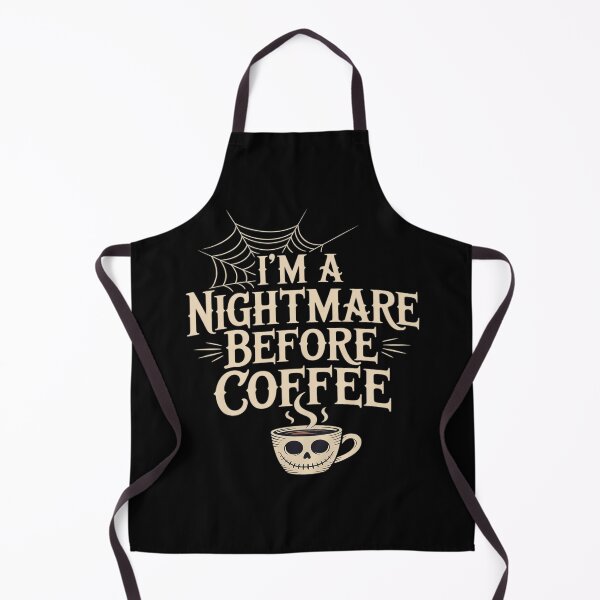 Item preview, Nightmare Before Coffee Halloween, Spooky Caffeine Humor designed and sold by Slwankol.