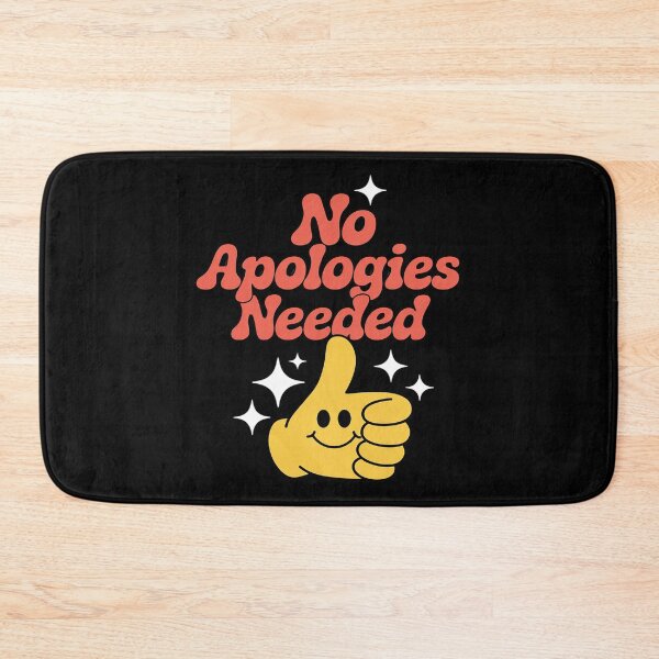 Item preview, No Apologies Needed Feminist Girl Power Graphic designed and sold by Slwankol.