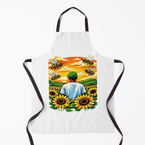 Item preview, Aesthetic Flower Boy Sunflower Garden & Bees Graphic designed and sold by LeighlaF45.