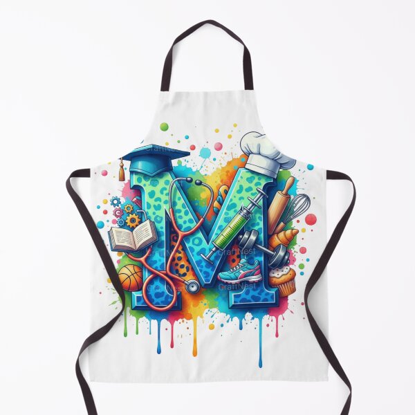 Item preview, Alphabet Fusion Art – Letter M (A–Z Collection) designed and sold by buycostarica.