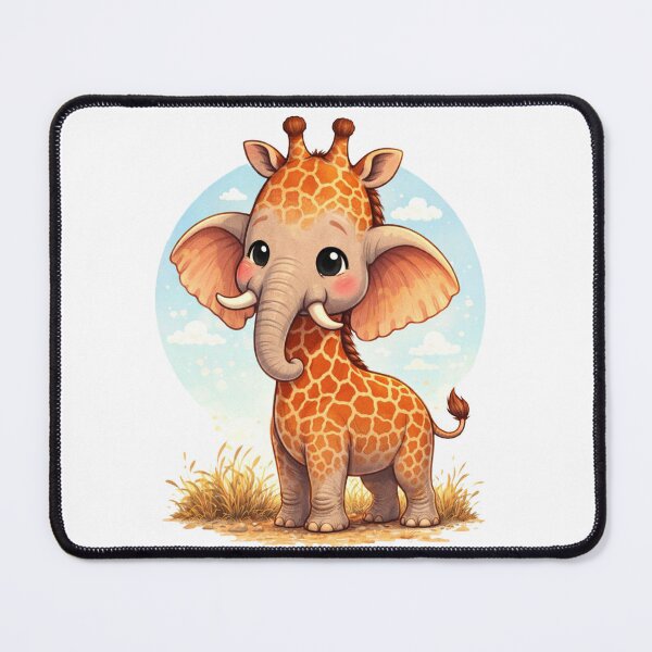 Item preview, The Gentle Giraphant designed and sold by ArgentoArt.