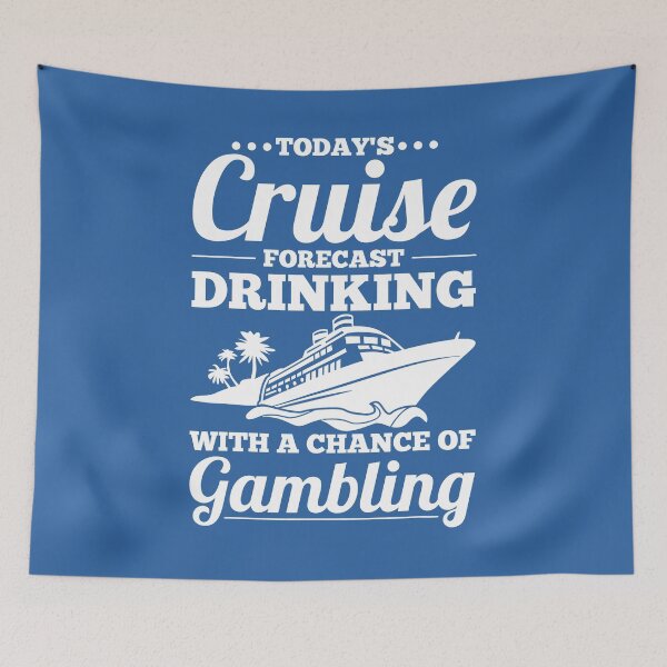 Item preview, Funny Gambling Cruising Summer Vacation Beach Clothing designed and sold by KINGWANI.