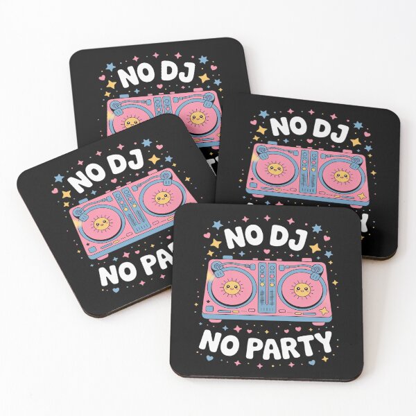 Item preview, No Dj No Party Music Fun Celebration Vibe designed and sold by Slwankol.