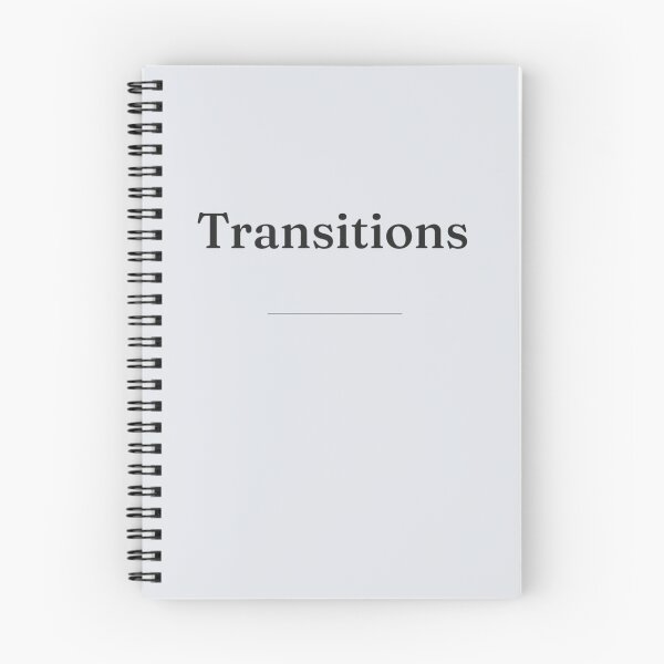 Item preview, CARE & TRANSITION JOURNALS - ✨Transitions✨ designed and sold by WheelieGdArt.