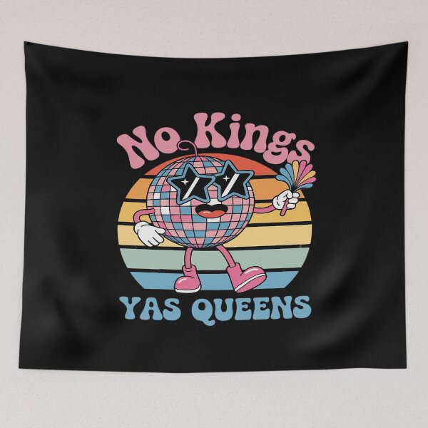 Item preview, No Kings Yas Queens designed and sold by Slwankol.