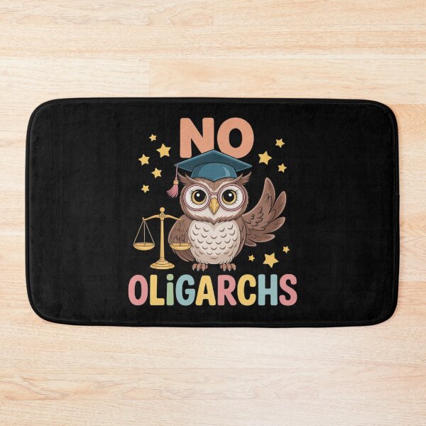 Item preview, No Oligarchs - Owl Wise Justice Scale designed and sold by Slwankol.