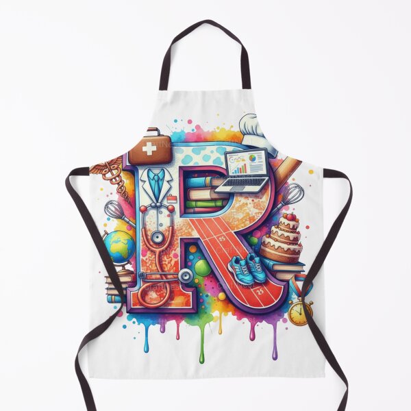Item preview, Alphabet Fusion Art – Letter R (A–Z Collection) designed and sold by buycostarica.