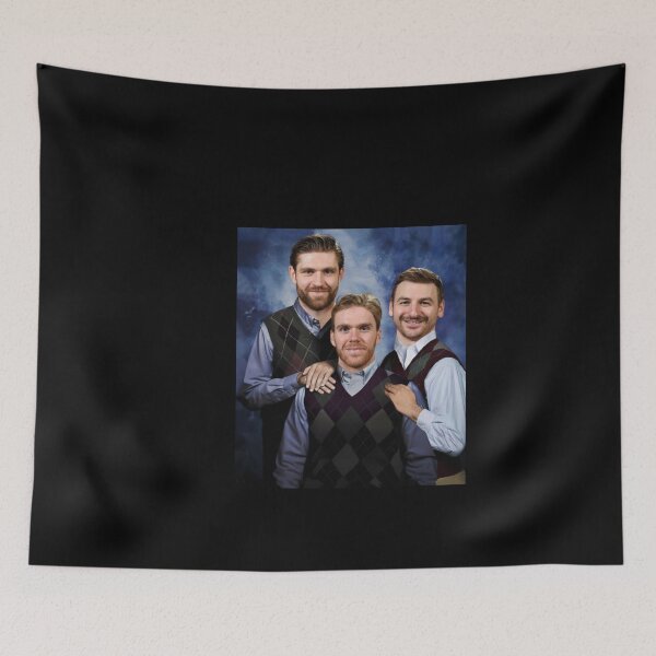 Item preview, Connor McDavid Leon Draisaitl Zach Hyman Step Brothers Edmonton Hockey designed and sold by LeonelJohnson.