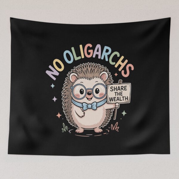 Item preview, No Oligarchs Share The Wealth Cute Porcupine designed and sold by Slwankol.