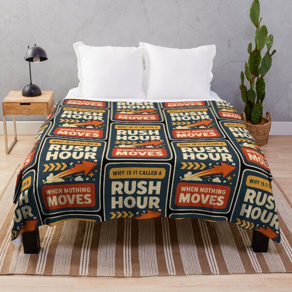 Item preview, Why Is It Called Rush Hour When Nothing Moves Design designed and sold by TeeTimeTreasure.