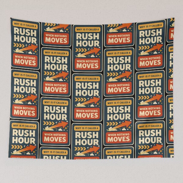 Item preview, Why Is It Called Rush Hour When Nothing Moves Design designed and sold by TeeTimeTreasure.