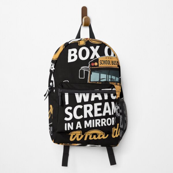 Item preview, School Bus Driver Watch Screaming Kids Drive Box On Wheels designed and sold by chaeningplan.