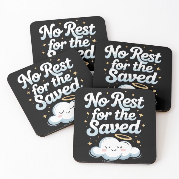 Item preview, No Rest for The Saved Faith Graphic designed and sold by genkihikki.