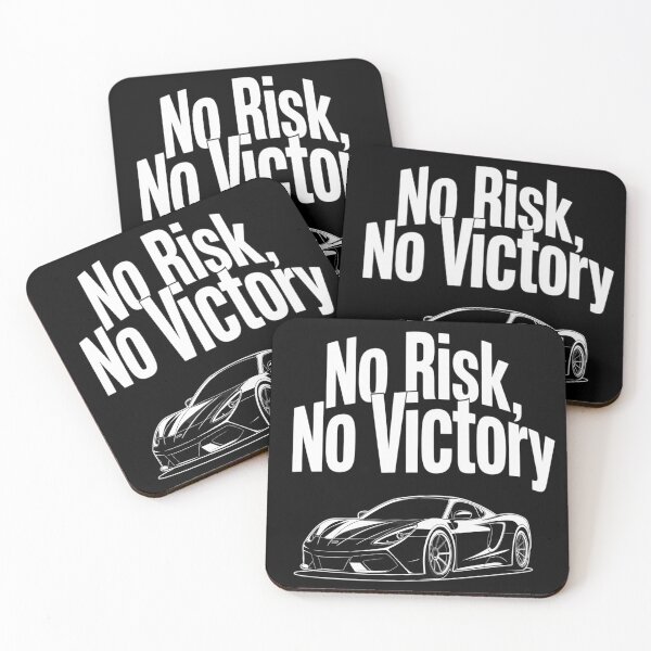 Item preview, No Risk No Victory - Motivational designed and sold by genkihikki.