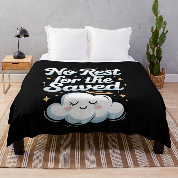 Item preview, No Rest for The Saved Faith Graphic designed and sold by genkihikki.