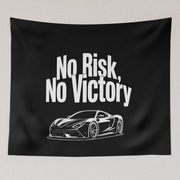 Item preview, No Risk No Victory - Motivational designed and sold by genkihikki.