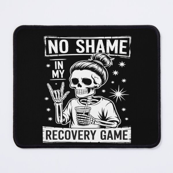 Item preview, No Shame in My Recovery Game Skeleton Sobriety designed and sold by genkihikki.