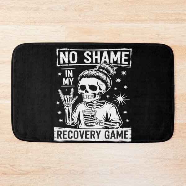 Item preview, No Shame in My Recovery Game Skeleton Sobriety designed and sold by genkihikki.