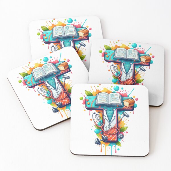 Item preview, Alphabet Fusion Art – Letter T (A–Z Collection) designed and sold by buycostarica.