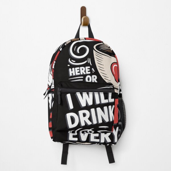 Item preview, I Will Drink Coffee Here Or There teacher life designed and sold by chaeningplan.