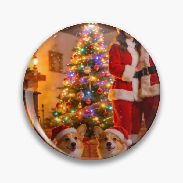 Item preview, Corgi Family Christmas designed and sold by vernonplatt.