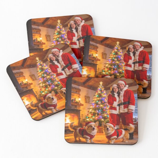 Item preview, Corgi Family Christmas designed and sold by vernonplatt.