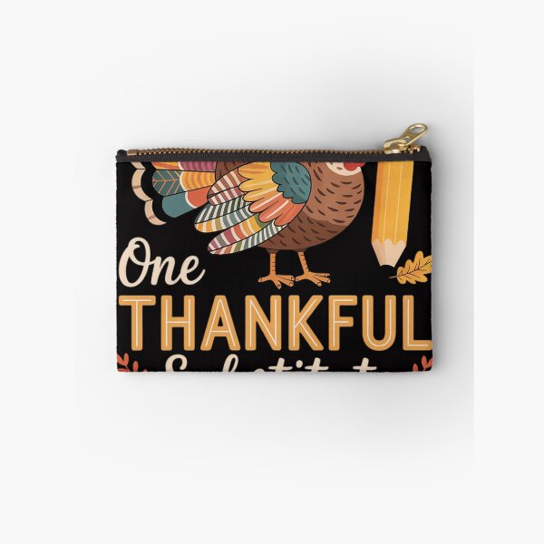 Item preview, One Thankful Substitute Teacher Turkey Leopard Thanksgiving designed and sold by teltvitossuilea.