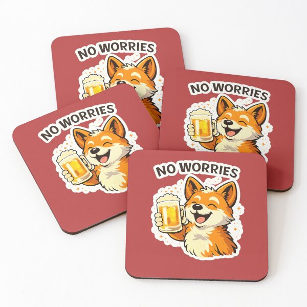 Item preview, No Worries Funny Australian Dingo Tee designed and sold by VineetHassija.
