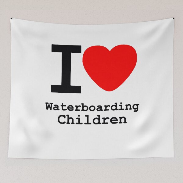 Item preview, I-Love-Waterboarding-Children-T-Shirt designed and sold by MildredFransson.