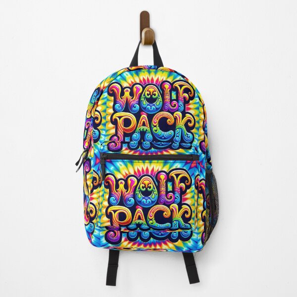 Item preview, Psychedelic Wolf Pack designed and sold by izzytonebone.