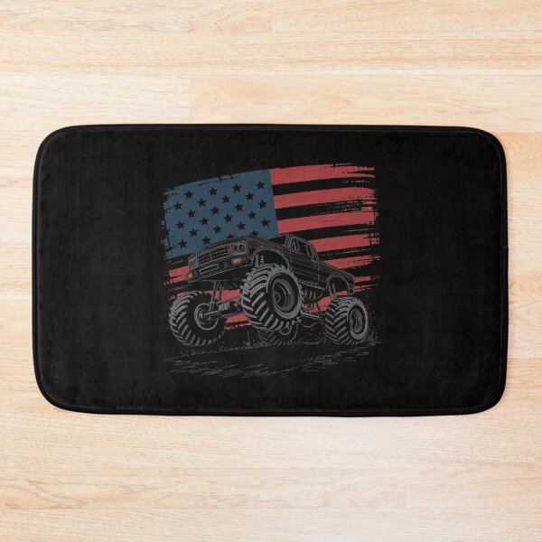 Artikelvorschau, Monster Truck USA Flagge Amerikanisch entworfen und verkauft von chaeningplan.