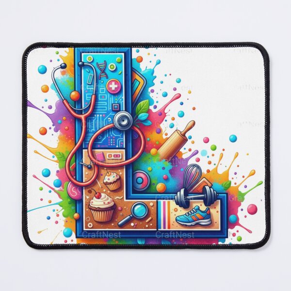 Item preview, Alphabet Fusion Art – Letter L (A–Z Collection) designed and sold by buycostarica.