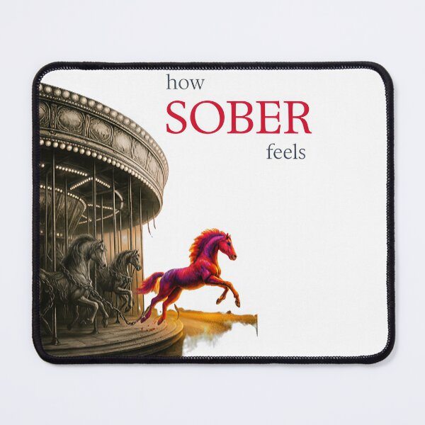 Item preview, How Sober Feels - Breaking Free in Full Color, Graphic Recovery Design designed and sold by Mytruemystic.
