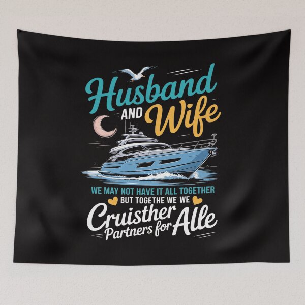 Item preview, Husband And Wife Cruising Partners For Life designed and sold by chaeningplan.