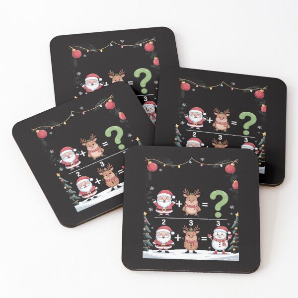 Item preview, Order of Operations Quiz Math Teacher Christmas designed and sold by chaeningplan.