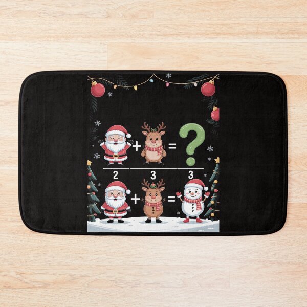 Item preview, Order of Operations Quiz Math Teacher Christmas designed and sold by chaeningplan.