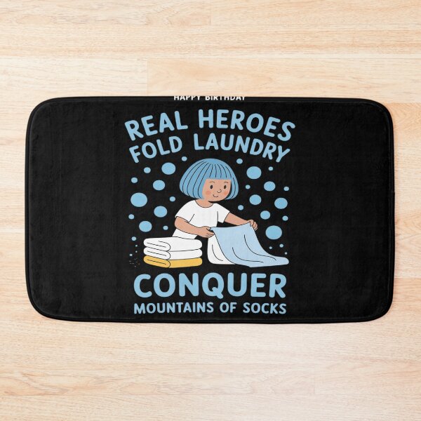 Item preview, Not All Heroes Wear Capes Folding Laundry Hero Novelty designed and sold by genkihikki.