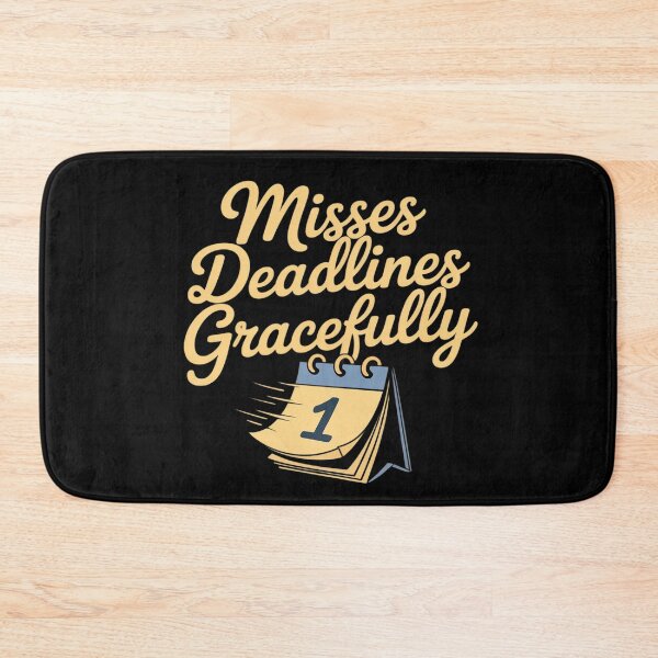 Item preview, Not All Heroes Wear Capes Misses Deadlines designed and sold by genkihikki.