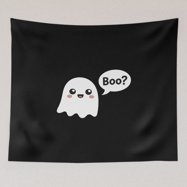 Item preview, Halloween Ghost Crew Neck  - Halloween Cute Ghost designed and sold by Rackaam.