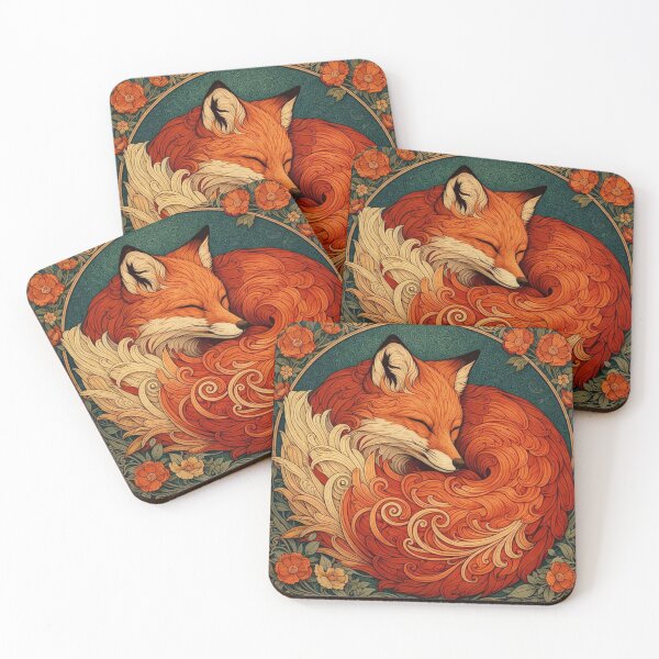 Item preview, The Fox Who Dreamed in Autumn designed and sold by ArgentoArt.