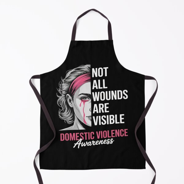 Item preview, Not All Wounds are Visible Domestic Violence Awareness designed and sold by genkihikki.