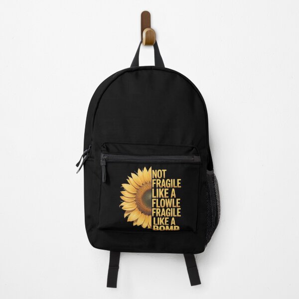 Item preview, not fragile like a flower fragile like a bomb Sunflower designed and sold by genkihikki.