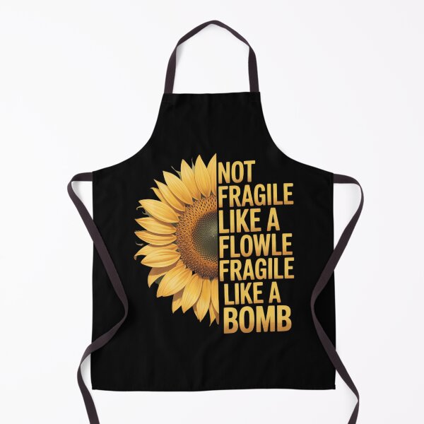 Item preview, not fragile like a flower fragile like a bomb Sunflower designed and sold by genkihikki.
