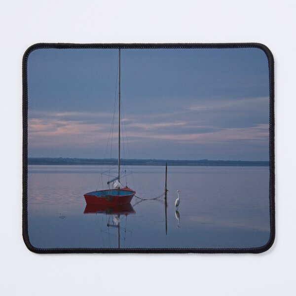Item preview, Little Red Boat and Egret designed and sold by GregoryThompson.