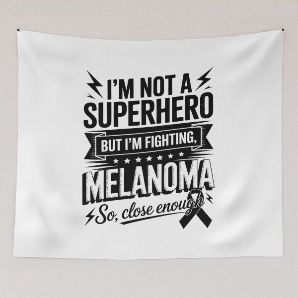 Item preview, Melanoma Cancer Warrior Survivor Awareness Support Recovery designed and sold by Rrettgison.