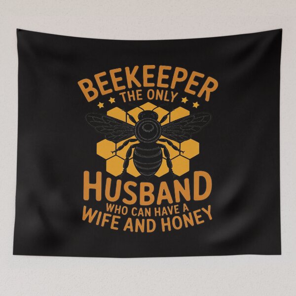 Item preview, Beekeeper Saying - Husband and Husband designed and sold by chaeningplan.