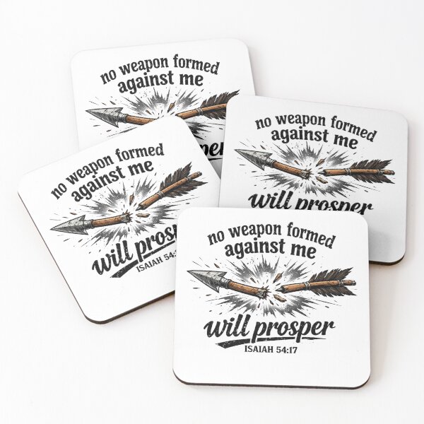 Item preview, No Weapon Formed Against Me Will Prosper - Shattered Arrow Graphic designed and sold by Faithloveshop.